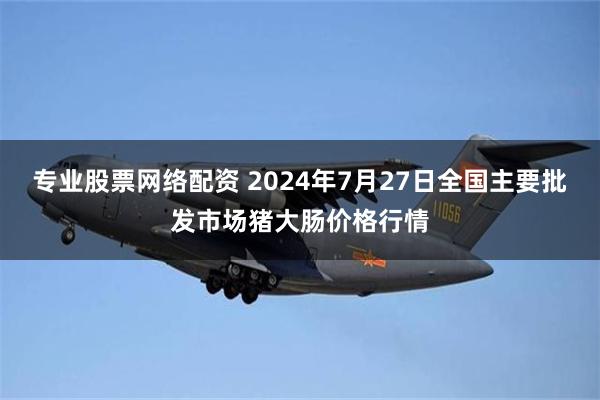 专业股票网络配资 2024年7月27日全国主要批发市场猪大肠价格行情