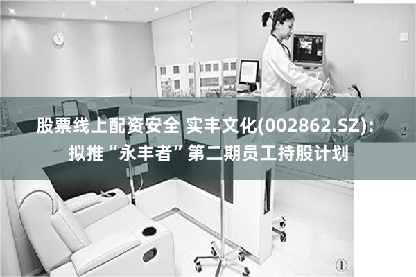 股票线上配资安全 实丰文化(002862.SZ): 拟推“永