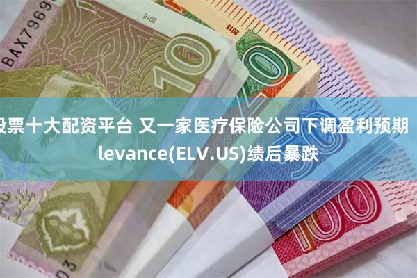 股票十大配资平台 又一家医疗保险公司下调盈利预期  Elev