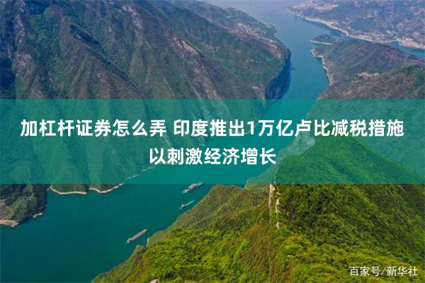 加杠杆证券怎么弄 印度推出1万亿卢比减税措施以刺激经济增长